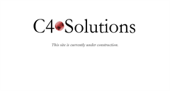 Desktop Screenshot of c4-solutions.com